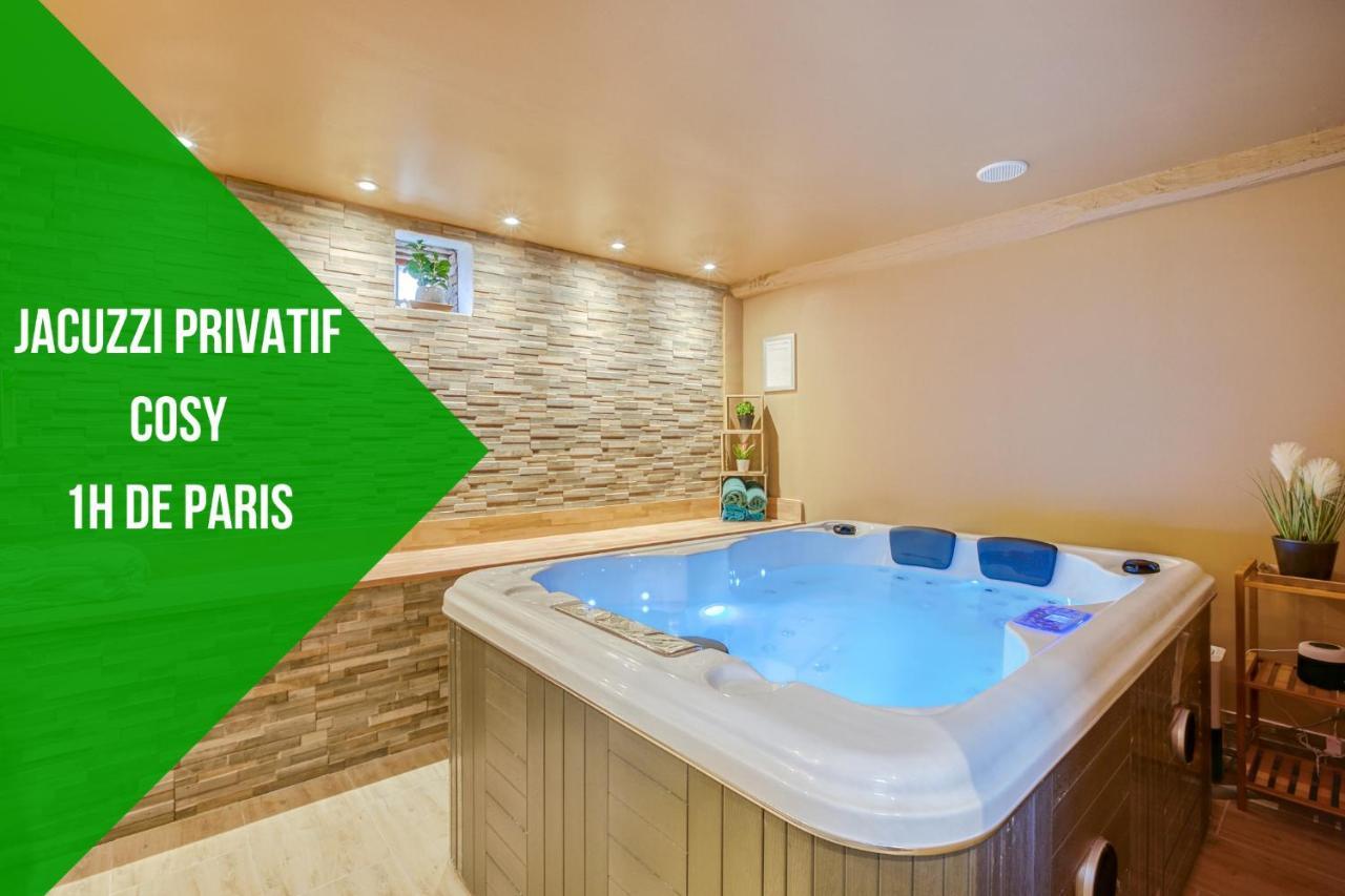 Gite La Fontaine -Cozy-1H De Paris -Jacuzzi Privatif La Boissiere  Екстер'єр фото